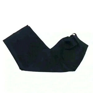 Autres Filles High Waisted Pull On Cropped Wide Leg Stretch‎ Size Large Rayon